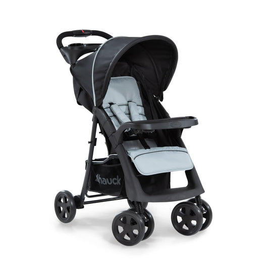 hauck Shopper Neo II Buggy Schwarz/Grau – Liegeposition ab Geburt
