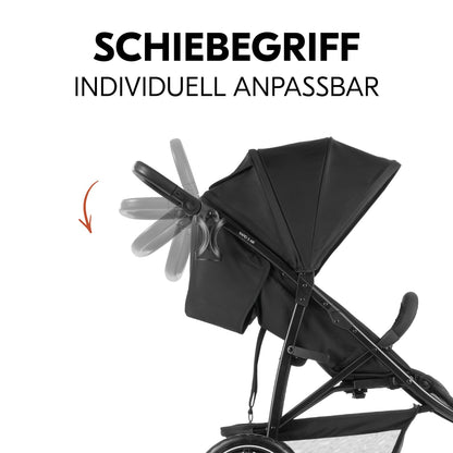 hauck Rapid 3 Air Dreirad-Buggy – Luftreifen, Federung, ab Geburt
