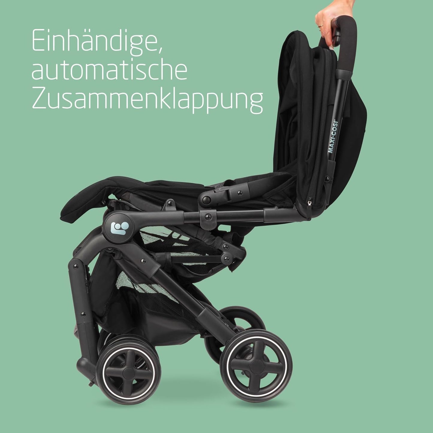 Maxi-Cosi Lara2 Buggy ab Geburt bis 22 kg, Essential Black