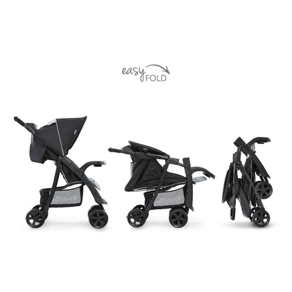 hauck Shopper Neo II Buggy Schwarz/Grau – Liegeposition ab Geburt