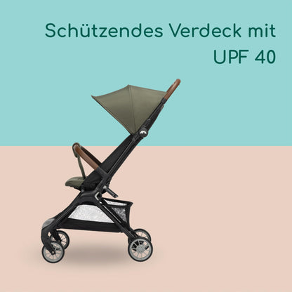 Bebeconfort Zephir Reise-Buggy 5,6 kg, Kabinengröße – Mineral Green