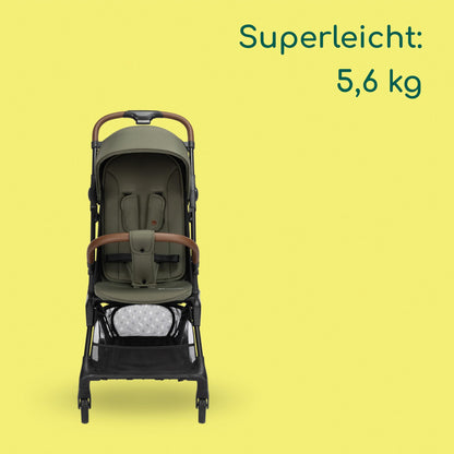 Bebeconfort Zephir Reise-Buggy 5,6 kg, Kabinengröße – Mineral Green