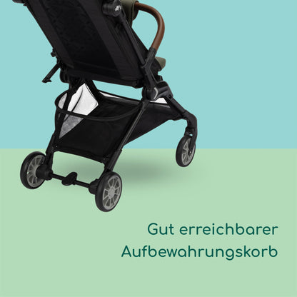 Bebeconfort Zephir Reise-Buggy 5,6 kg, Kabinengröße – Mineral Green