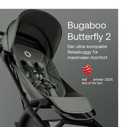 Bugaboo Butterfly 2 Reisebuggy, Handgepäck, ab 6 M. – Forest Green