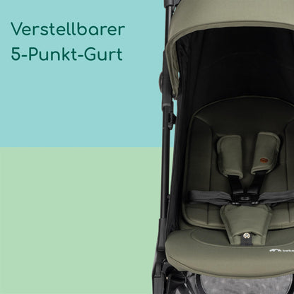 Bebeconfort Zephir Reise-Buggy 5,6 kg, Kabinengröße – Mineral Green