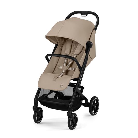 Cybex Gold Beezy Kinderwagen ab Geburt, 22 kg – Almond Beige