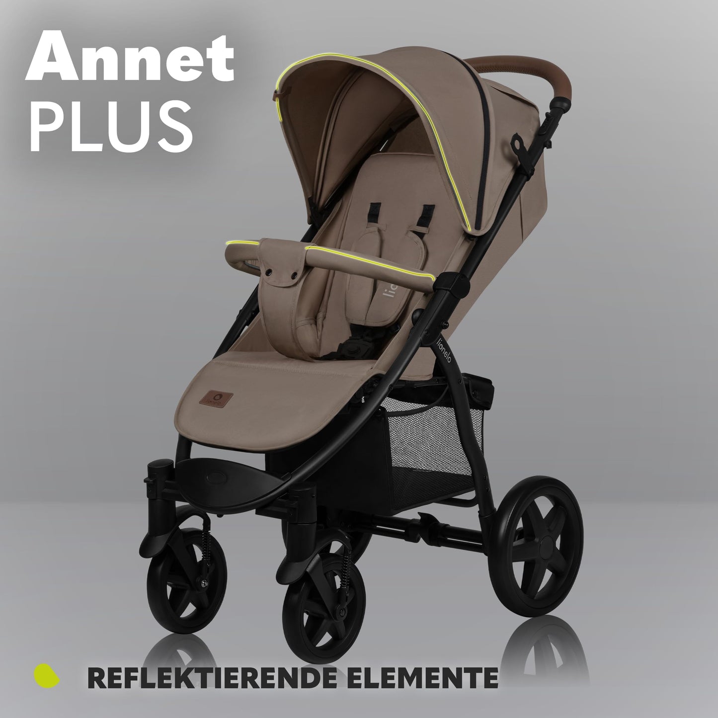 Lionelo Annet Plus Buggy ab Geburt bis 22 kg, faltbar