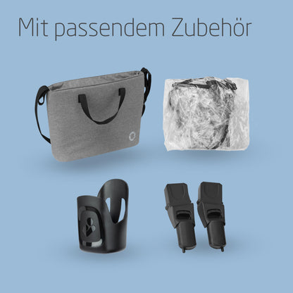 Maxi-Cosi Zelia Select Trio 3 in 1 Kinderwagen Set, Grau