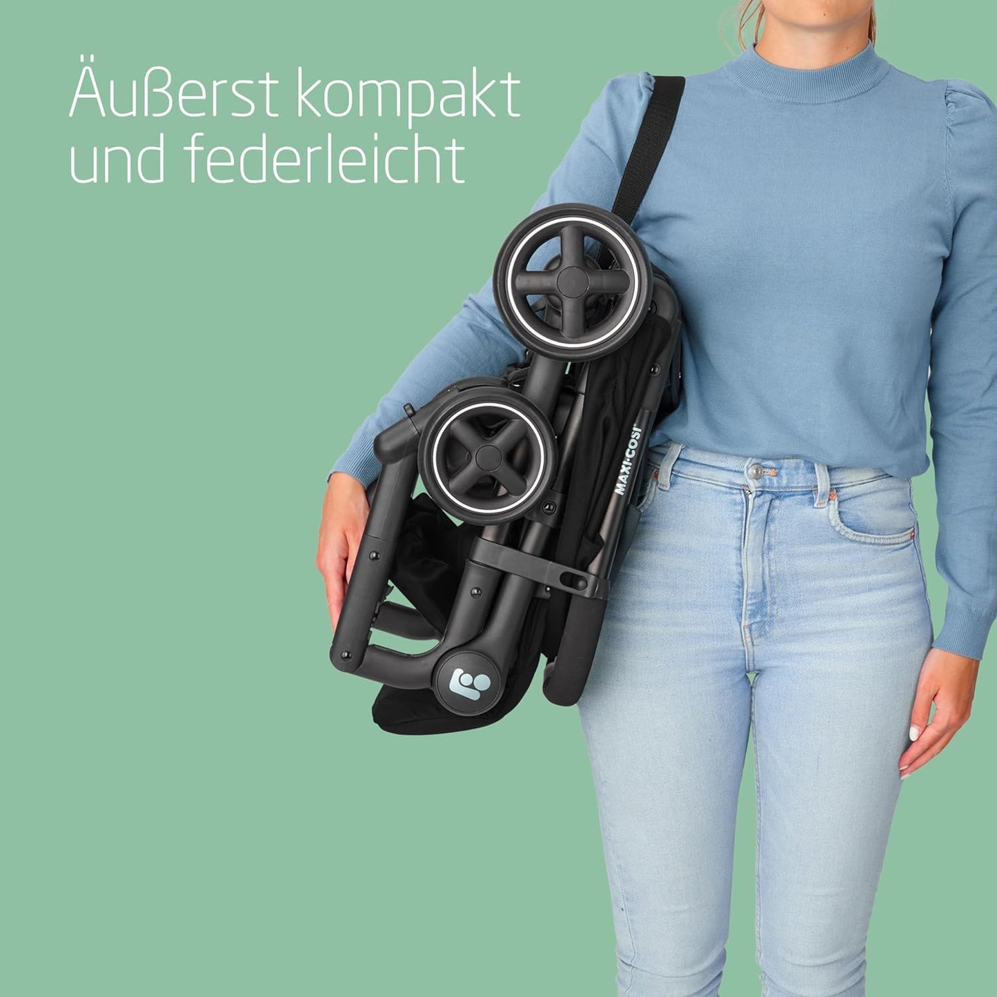 Maxi-Cosi Lara2 Buggy ab Geburt bis 22 kg, Essential Black