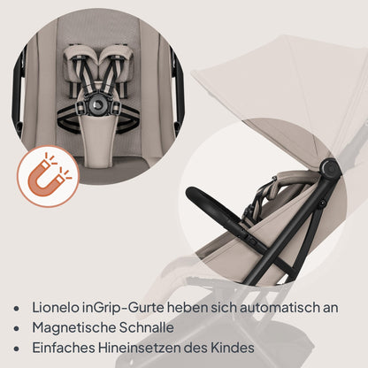Lionelo Sia Reisebuggy ultraleicht 5,9 kg, ab 6 Monate