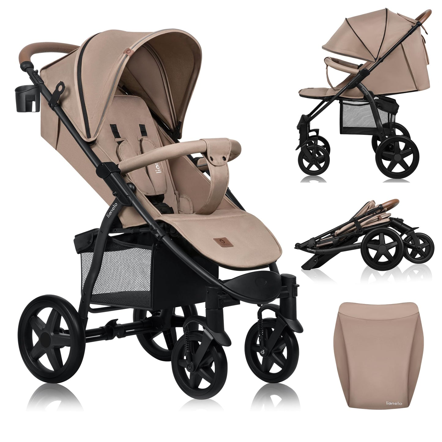 Lionelo Annet Plus Buggy ab Geburt bis 22 kg, faltbar